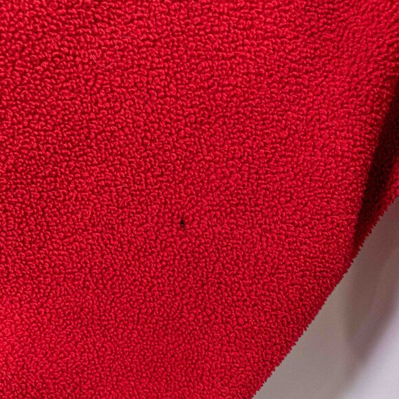 Tommy Hilfiger Flag Spell Out 1/4 Zip Fleece Pullover Medium Y2K Streetwear - Picture 4 of 13